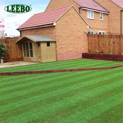 Color brilliancy plastic bottom synthetic industrial grass